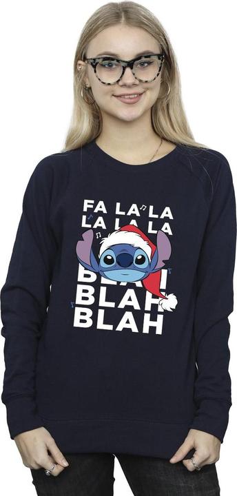 Produktbild Disney Lilo And Stitch Christmas Blah Blah Blah Sweatshirt (XL)