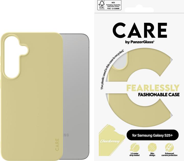 Actual product image PanzerGlass CARE by ® Fashionable Case Chardonnay Samsung Galaxy S 2025 Plus, Cover, Samsung, Samsun (Samsung Galaxy S25+)