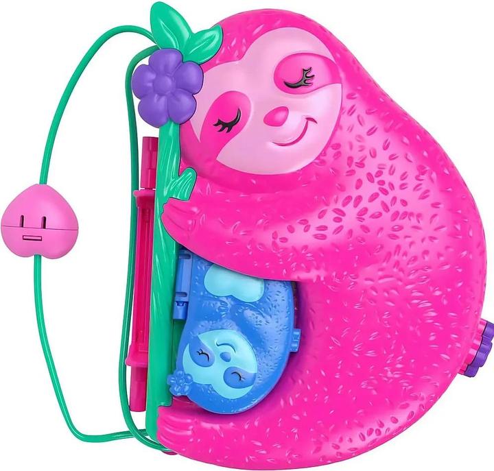 Productafbeelding Polly Pocket Luiaard Familie 2-in-1 Compact Tasje