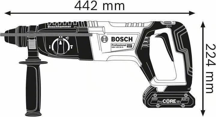 Image du produit Bosch Professional GBH 18V-26 D (Marteau perforateur)