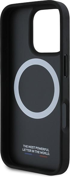 Produktbild BMW BMHMP16L23PUDTK iPhone 16 Pro 6.3" czarny/black hardcase M Carbon Tricolor Line MagSafe (Apple iPhone 16 Pro)