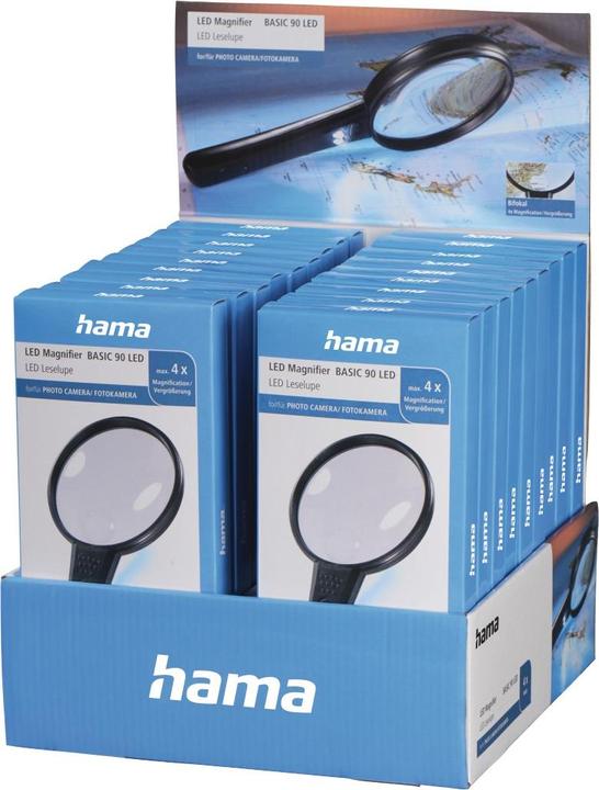 Immagine prodotto Hama Lente d'ingrandimento LED Basic 90 LED