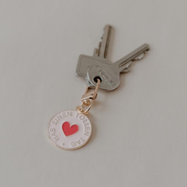 Actual product image Eulenschnitt Key ring Have a great day - by