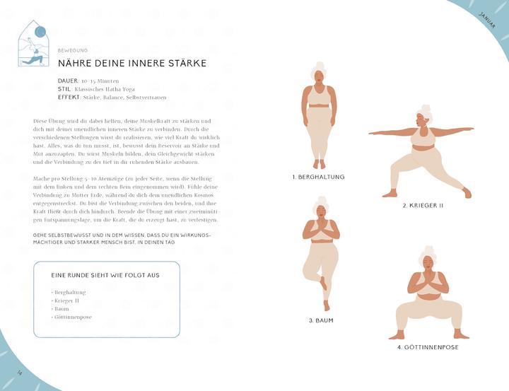 Produktbild Mein Jahr voller Selfcare (Deutsch, Kathrin Köller, Leaping Hare Press, Raluca Maria Spatacean, 2024)