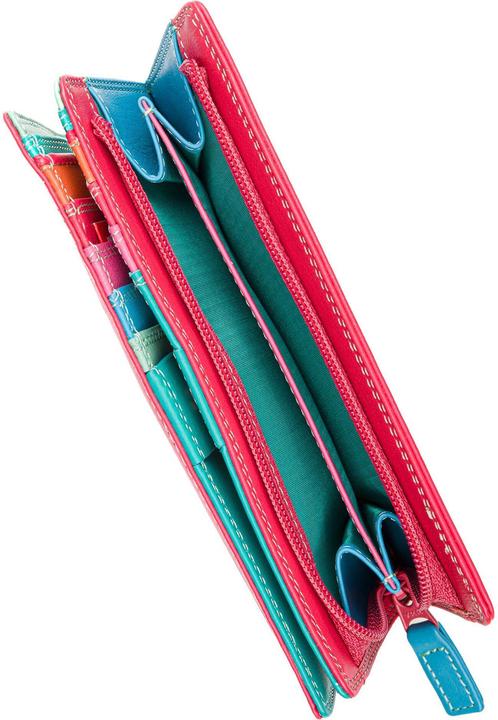 Actual product image Mywalit Geldbörse RFID Schutz Leder 8 cm