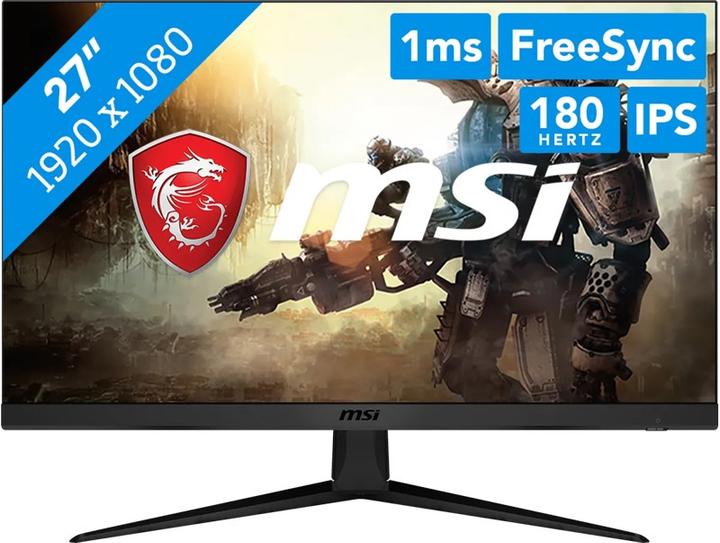 Actual product image MSI G2712F (1920 x 1080 pixels, 27")