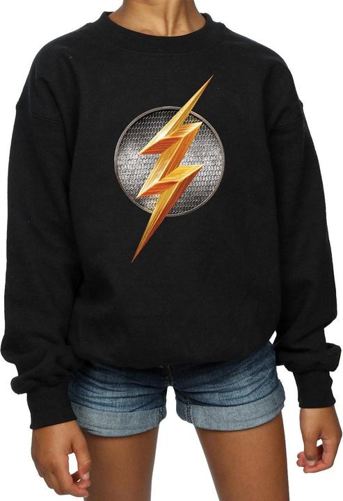 Image du produit - Sweat JUSTICE LEAGUE MOVIE FLASH EMBLEM - Fille (116)