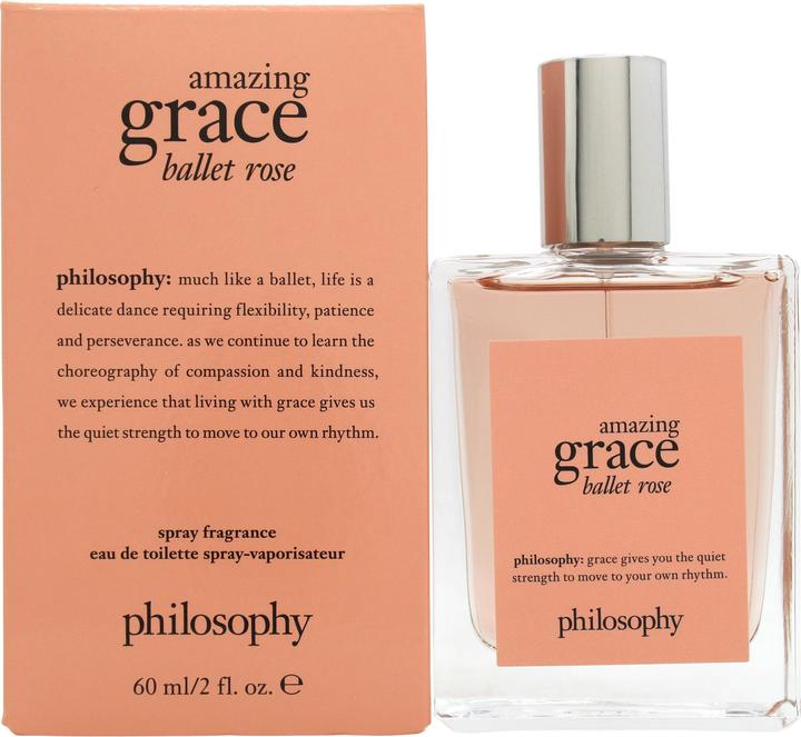 philosophy Amazing Grace Ballet Rose by Eau de Toilette Spray 60 ml (Eau de Toilette, 60 ml)