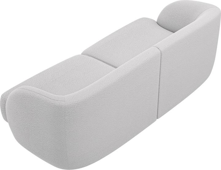 Actual product image Micadoni Boucle Sofa, "Miley", 2 Seats, 180x90x70Made in Europe (2 person sofa)