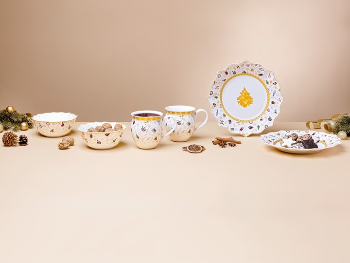 Actual product image Villeroy & Boch Breakfast set for 2 Jubiedition, 6 pieces Toy's Delight (6 Piece)