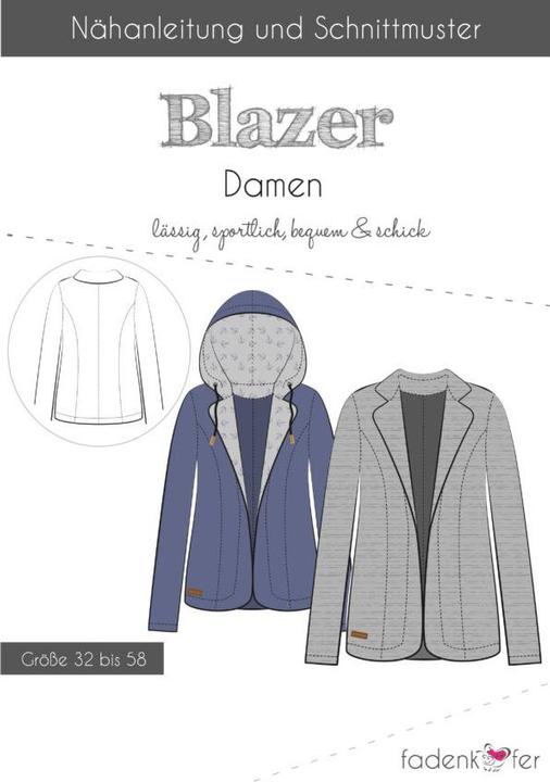 Image du produit Fadenkäfer Patron Blazer