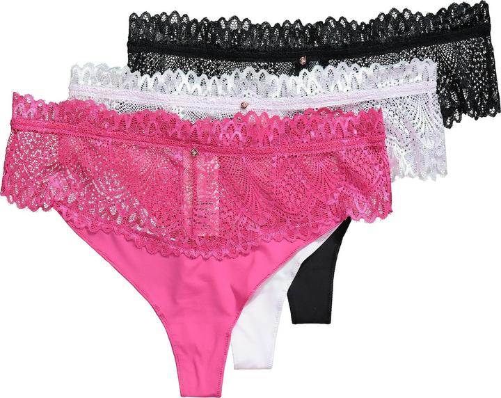 Produktbild TruYou Strings, 3er-Pack, Spitzenbund (56, 3er Pack)