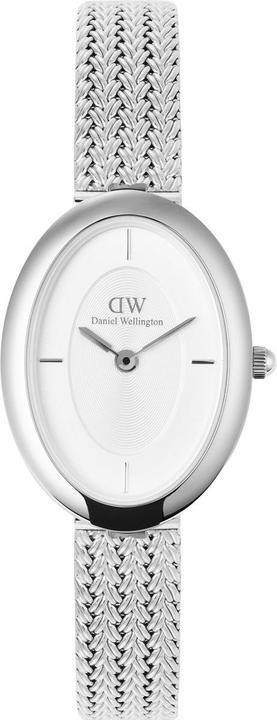 Produktbild Daniel Wellington Juliette Braided Mesh White Sunray Silver (Analoguhr)