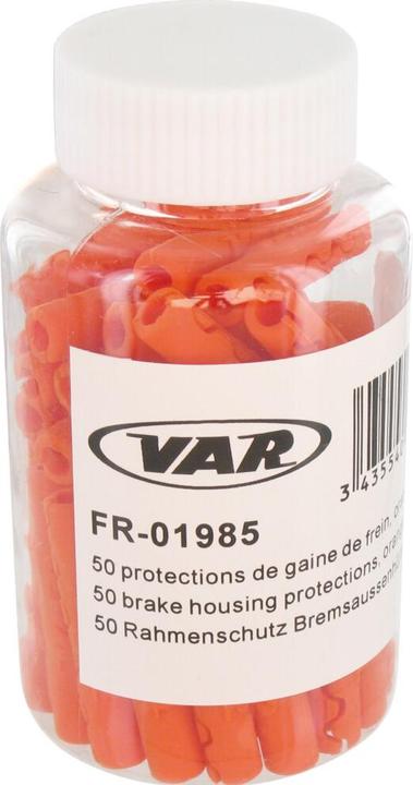 Productafbeelding VAR Framebescherming 5mm Oranje (50) Voor Buitenkoffers (Spatbord onderbuis)