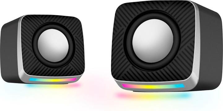Esperanza EGS108 Lautsprecher 2.0 LED Schwarz 6W
