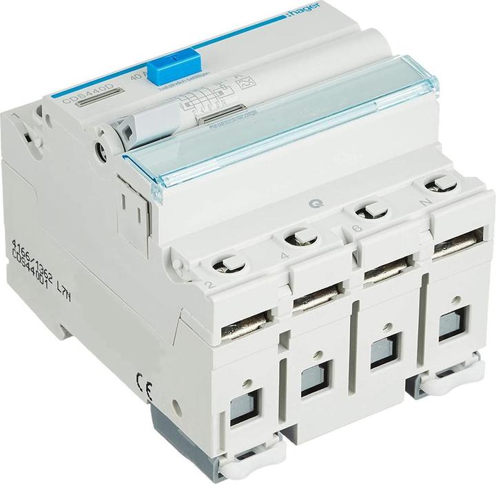 Image du produit Hager Disjoncteur 4P