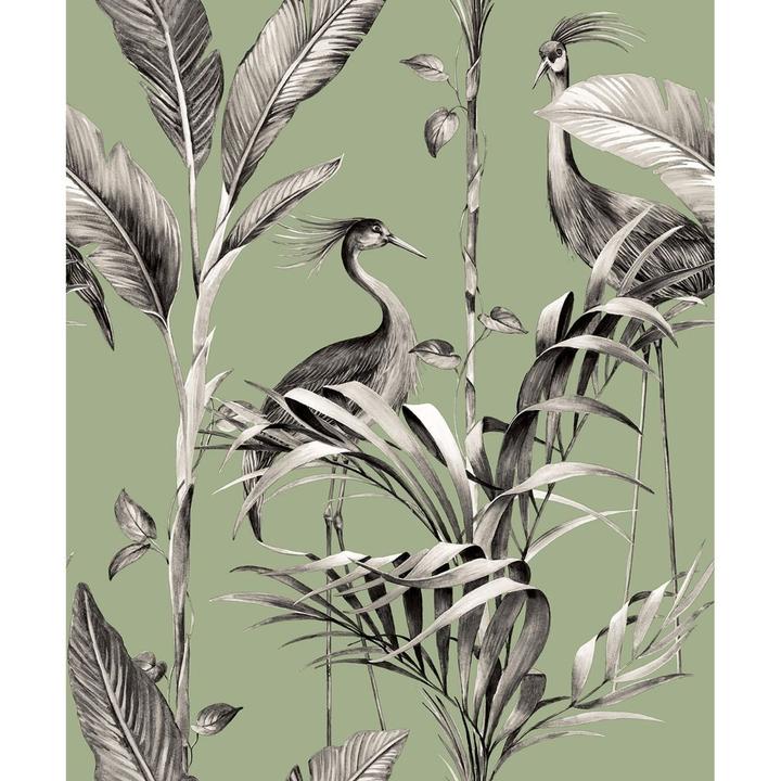 Immagine prodotto World of Wallpaper Carta da parati Azzurra Leaf Design (10 x 0,5 m)