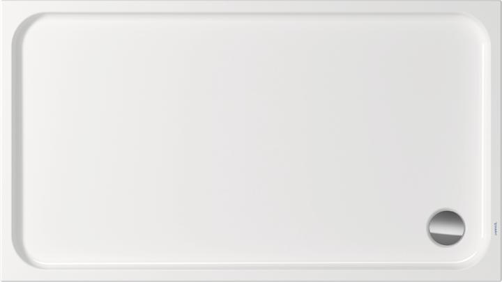 Duravit Rechteck-Duschwanne D-CODE mit Antislip, weiss 1600x900x85mm (160 cm, 90 cm)