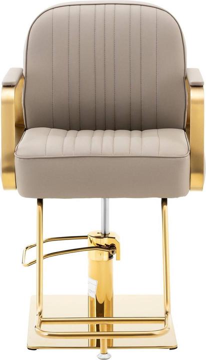 Produktbild Physa Friseurstuhl mit Fussstütze höhenverstellbar Barber-Stuhl 200 kg Staunton Beige