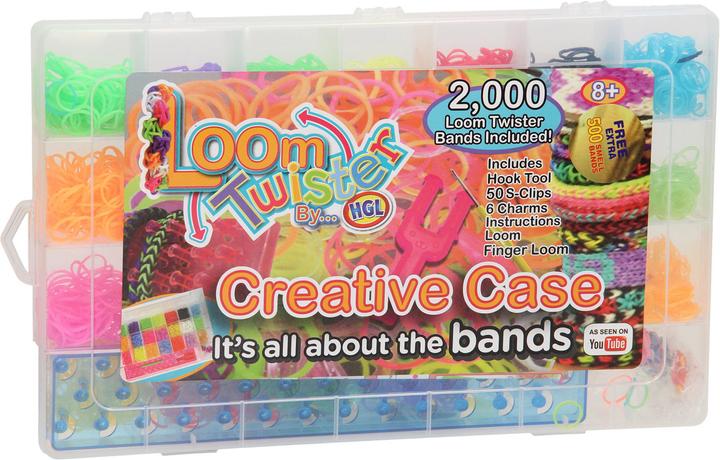 Actual product image Loom Twister storage box, 2500 pcs.