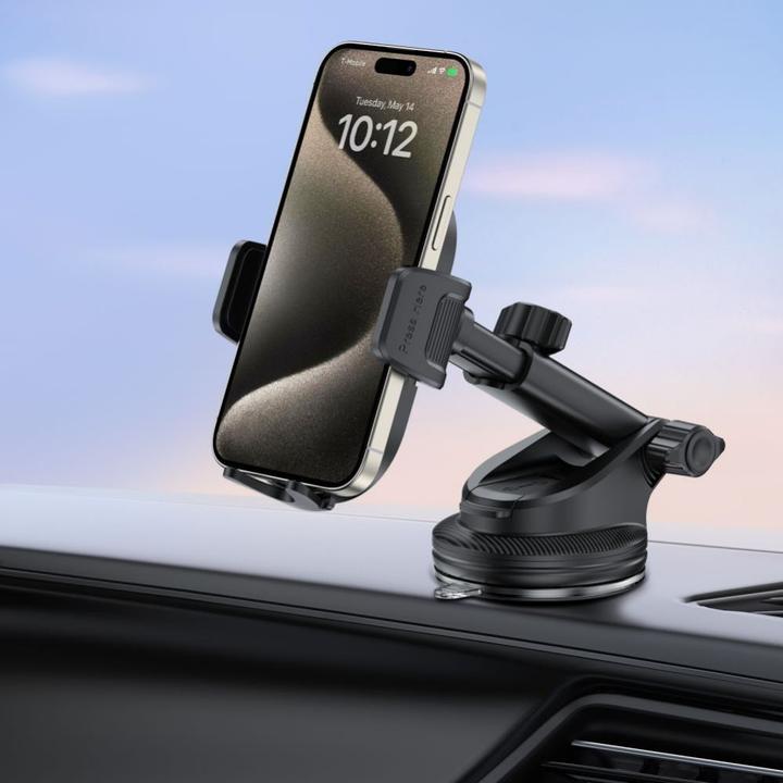 Actual product image Tech-Protect V7 car phone holder for cockpit / air vent - black