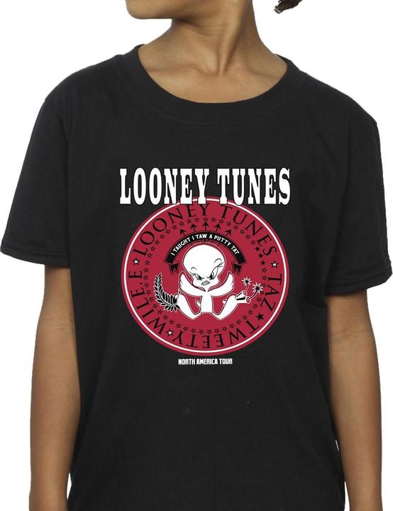 Produktbild Looney Tunes Tweety Rock Disk TShirt Mädchen (116)