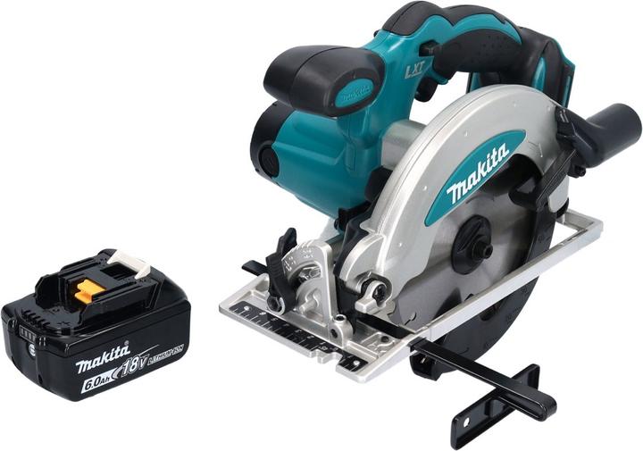 Productafbeelding Makita DSS 610 G1 Accu-handcirkelzaag 18 V 165 mm + 1x accu 6,0 Ah - zonder oplader