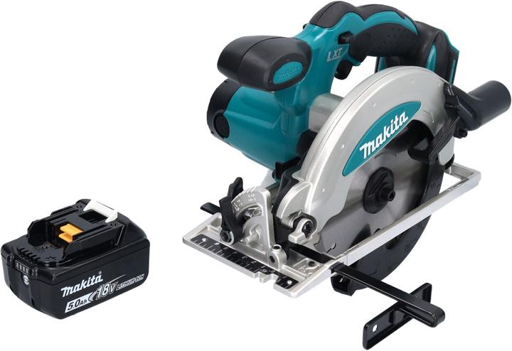 Produktbild Makita DSS 610 T1 Akku Handkreissäge 18 V 165 mm + 1x Akku 5,0 Ah - ohne Ladegerät