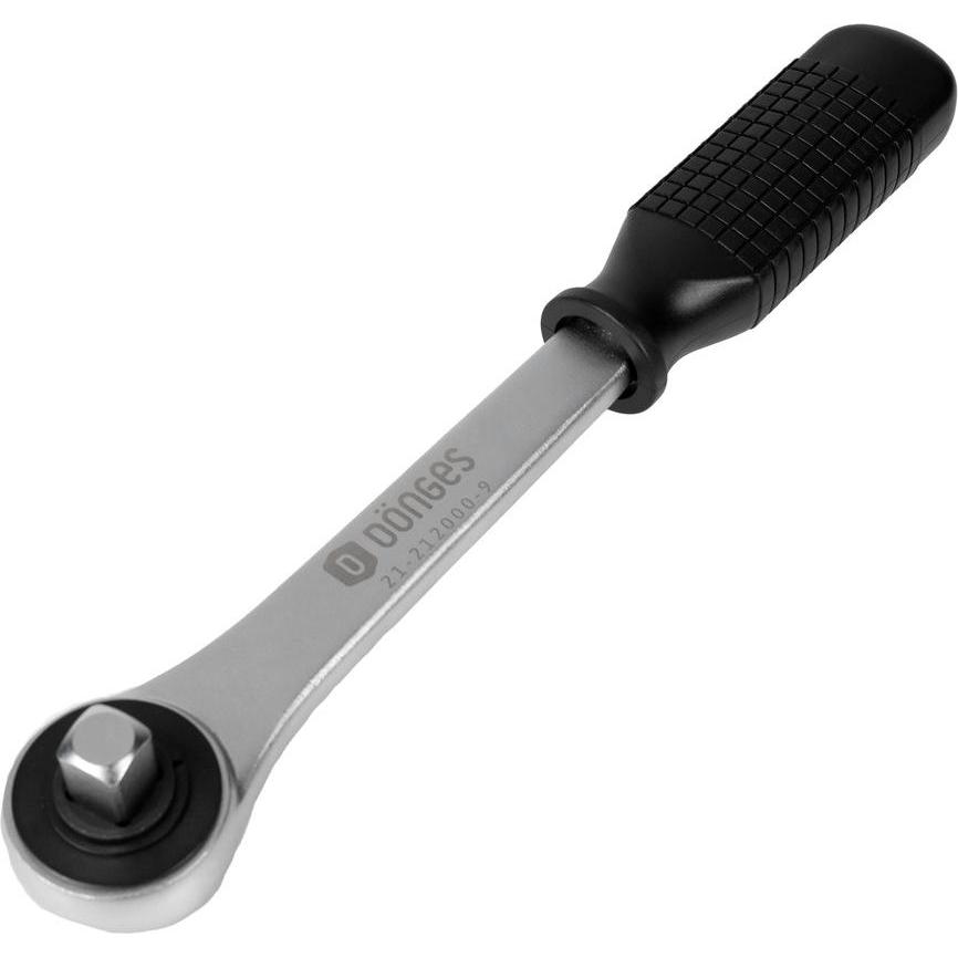 Dönges, Ratsche, Umsteckratsche ½", mit Vierkant, Länge 250 mm, 1/2 Zoll