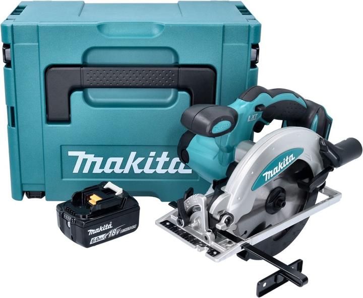 Produktbild Makita DSS 610 G1J Akku Handkreissäge 18 V 165 mm + 1x Akku 6,0 Ah + Makpac - ohne Ladegerät