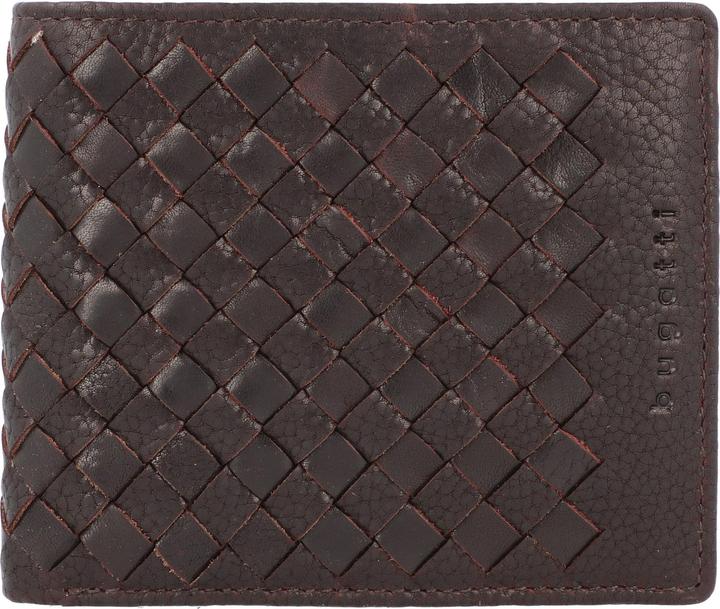Actual product image Bugatti Woven wallet leather 12 cm