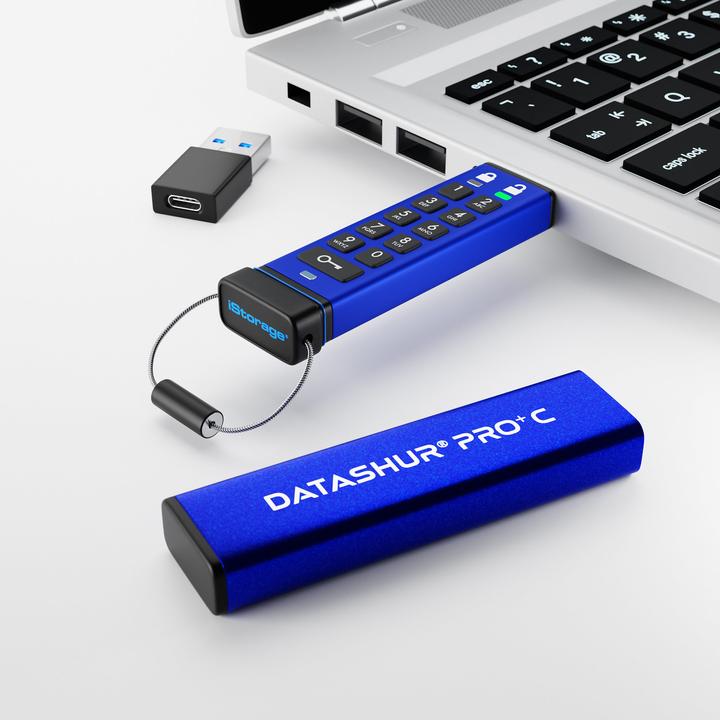 Image du produit iStorage datAshur PRO+ Type C (256 Go, USB-C)