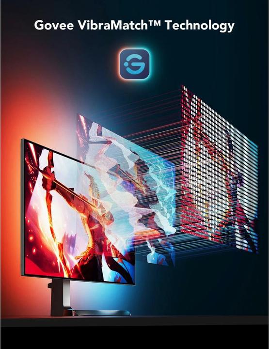 Actual product image Govee LED Stripe Gaming G1 (RGBW, 200 cm, Indoor)