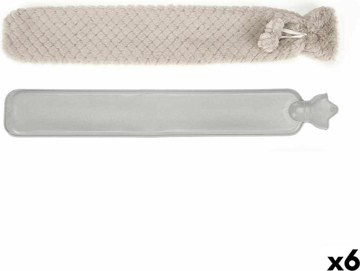 Produktbild Gift Wärmflasche Beige Kunststoff 2 L (6 Stück) (2 l, Bettflasche mit Bezug)