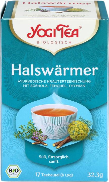 Produktbild Yogi Tea Halswärmer ayurvedische Kräuterteemischung, 17 St. Filterbeutel (32.30 g)