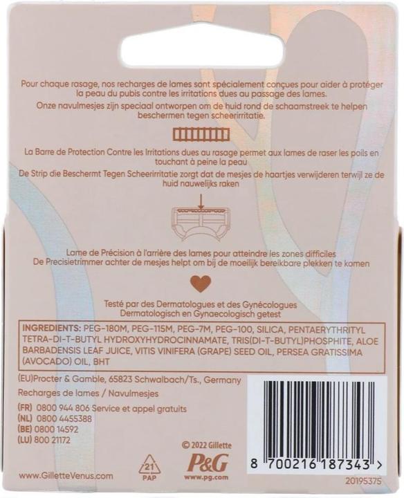 Produktbild Gillette Venus Satin Care Refill Blades For Women