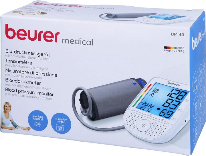 Actual product image Beurer Bm 49 (Blood pressure monitor upper arm)