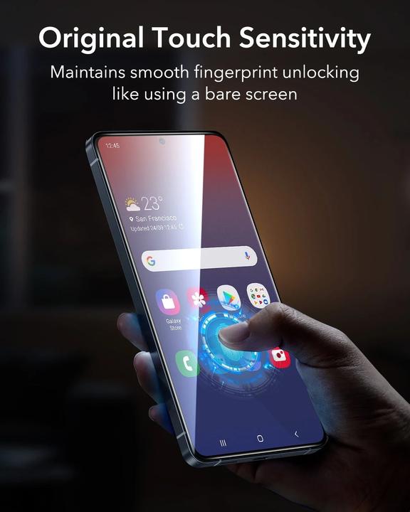 Actual product image ESR - Corning Gorilla Glass UltraFit™ - Samsung Galaxy S26 Ultra - Clear (Samsung Galaxy S26 Ultra)