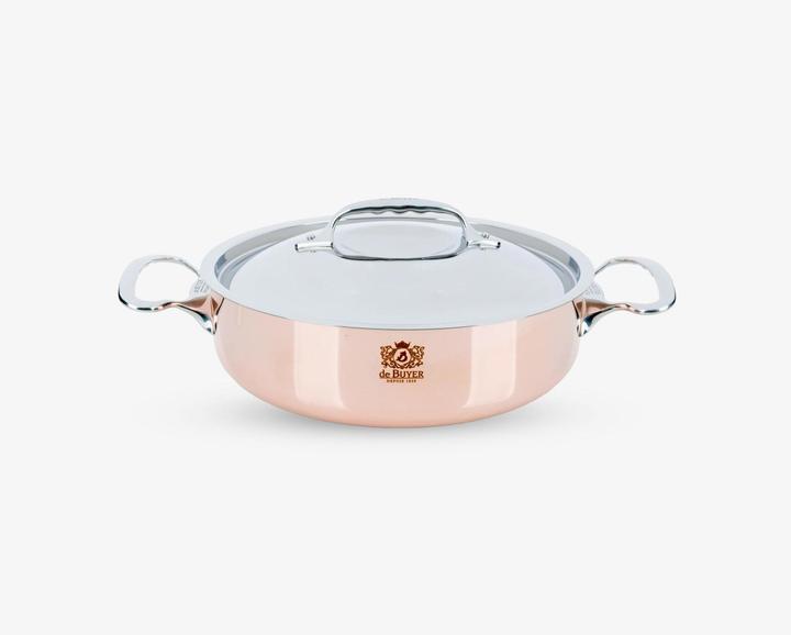 Image du produit de Buyer prima matera (28 cm, Cocotte + faitout, Acier inoxydable, Cuivre)