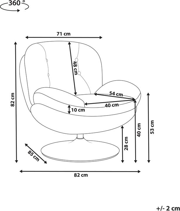 Produktbild Beliani Nolvik