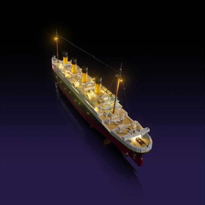 Image du produit Light my bricks LMB 2.0 Kit de lumière pour LEGO® 10294 Le Titanic