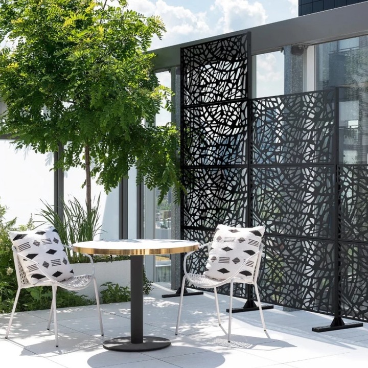 Produktbild SPC Moderne Sichtschutzwand Messina (5 cm)