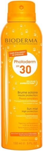 Actual product image Bioderma Photoderm Brume Invisible SPF30 (Sun spray, SPF 30, 150 ml)