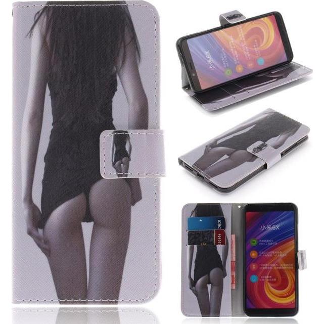 Thumbnail - MU Style Leder Bookcover Image Series (Xiaomi Mi A2 Lite?), Smartphone Hülle, Mehrfarbig