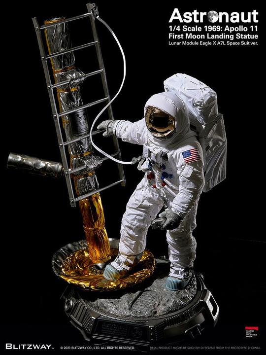 Produktbild Blitzway Apollo 11 LM-5 A7L Astronaut 1/4 Superb Scale Hybrid Statue