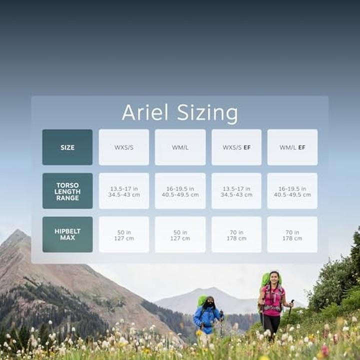 Produktbild Osprey Ariel 55 Trekkingrucksack 73 cm (55 l)