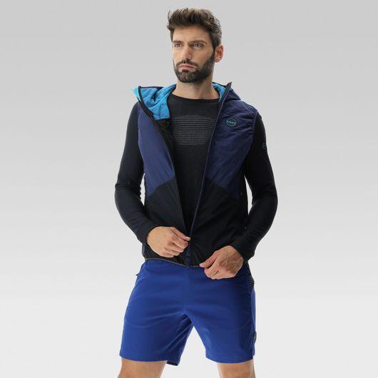 Actual product image UYN Padded waistcoat with full-length zip crossover (M)