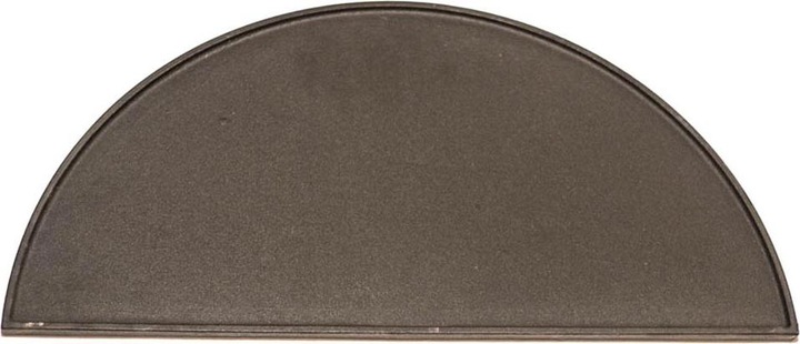 Actual product image Kamado Bono Crescent-shaped cast iron plate for a two-zone cooking system (Media)