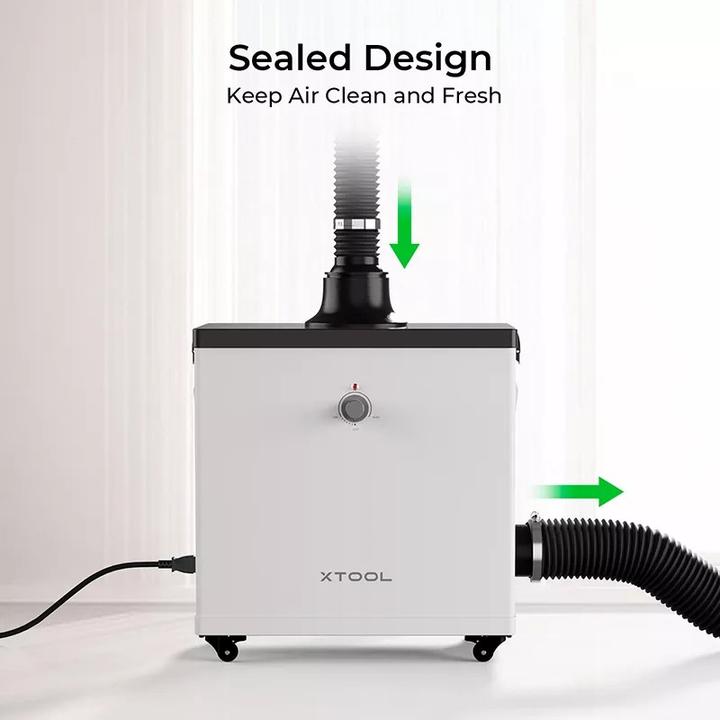 Actual product image XTool makeblock smoke purifier