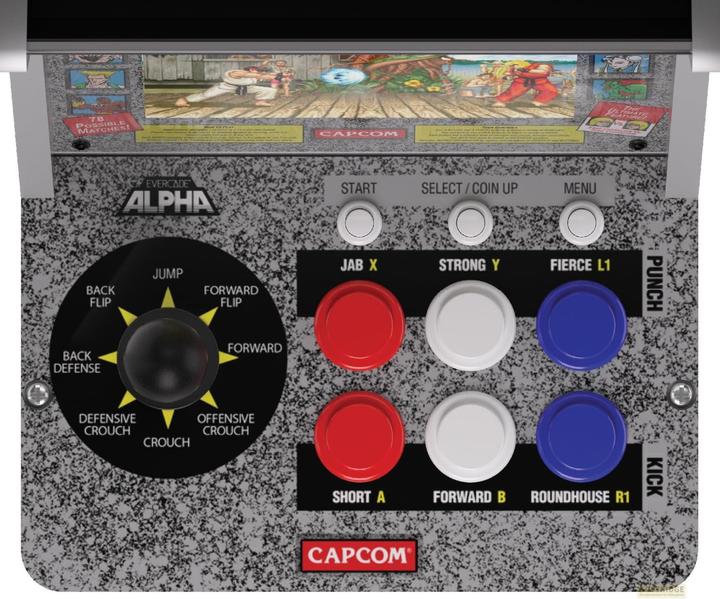 Produktbild Blaze Evercade Alpha Street Fighter Bartop Arcade